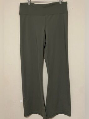 American Eagle Outfitters Olive Flare Leggings